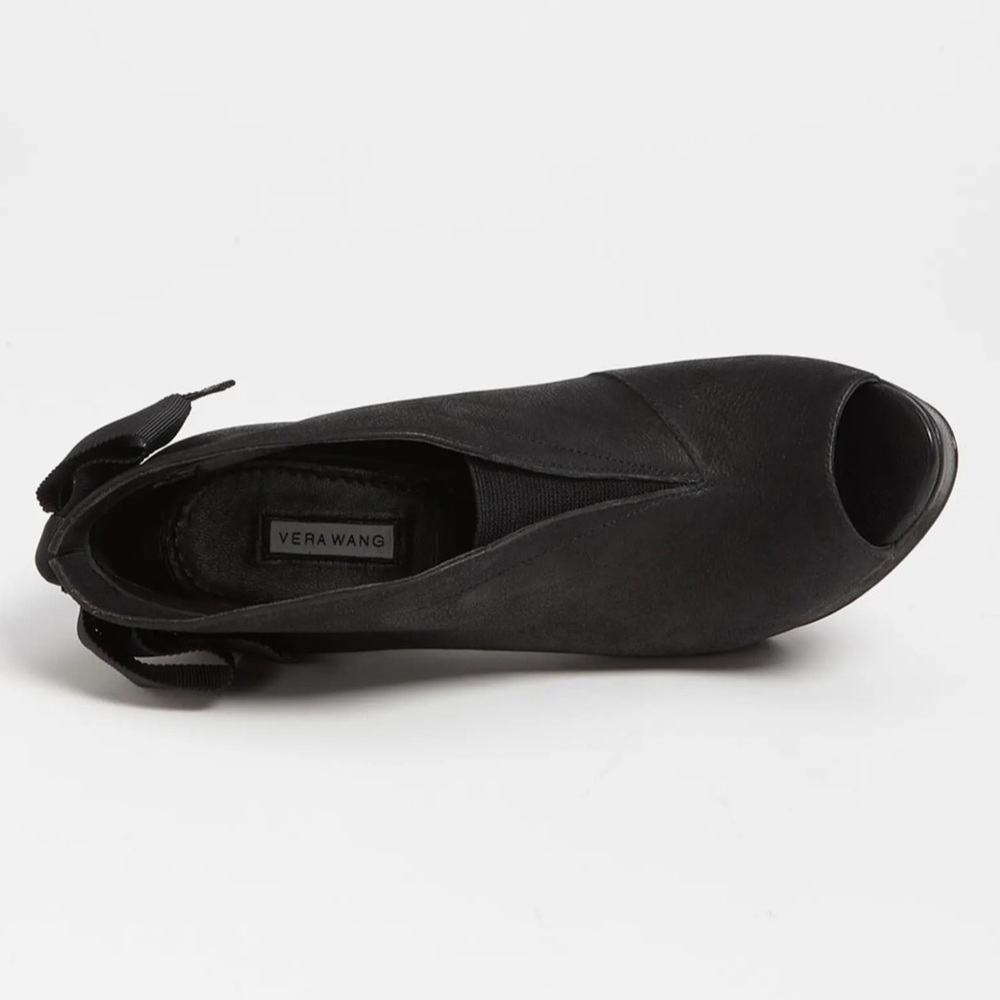 VERA WANG Footwear Black 'Royce' Heel Booties 7.5 - Picture 3 of 16